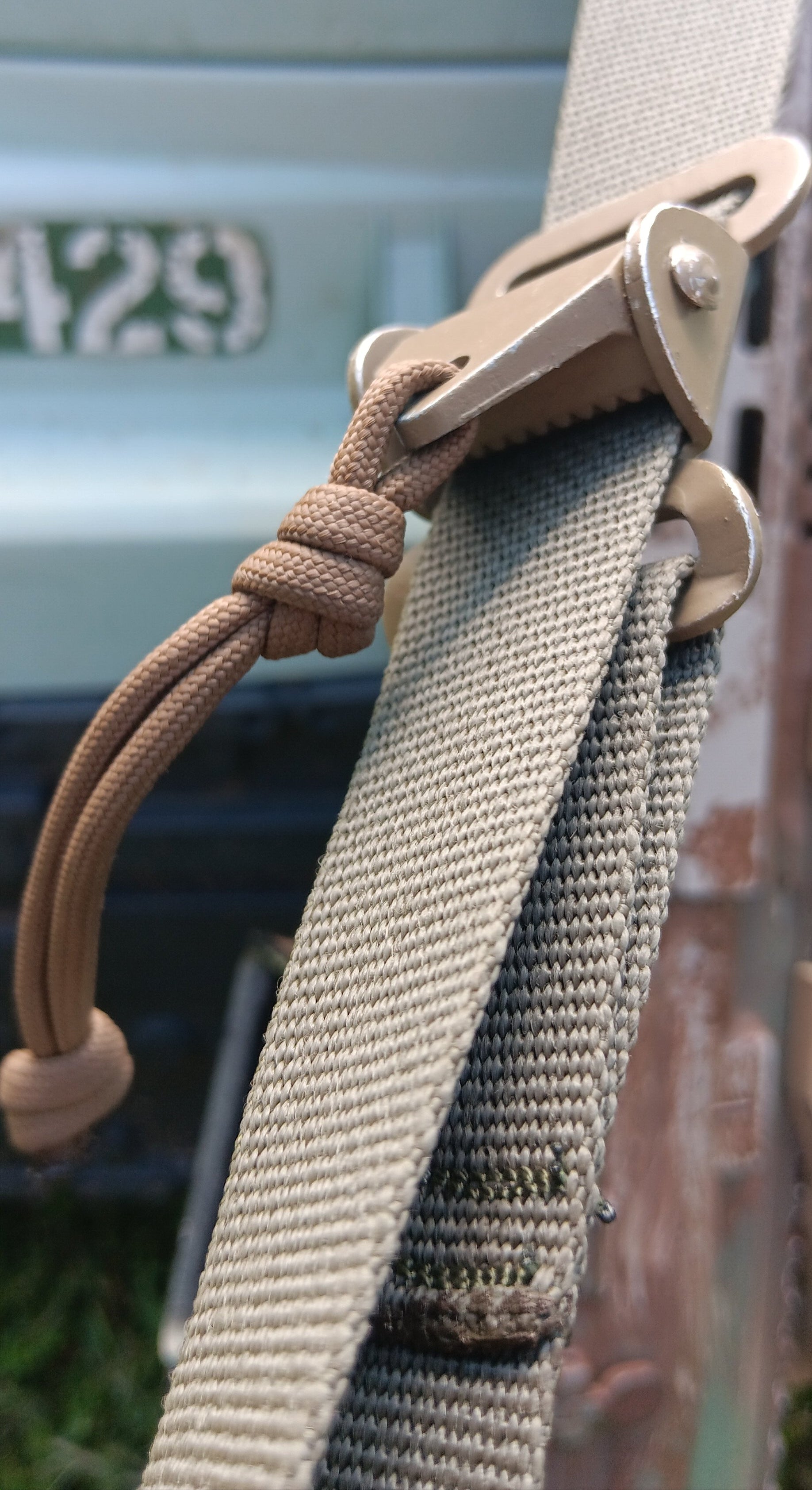 Quick adjust tactical sling "Nr.2" w/ steel cam adjuster