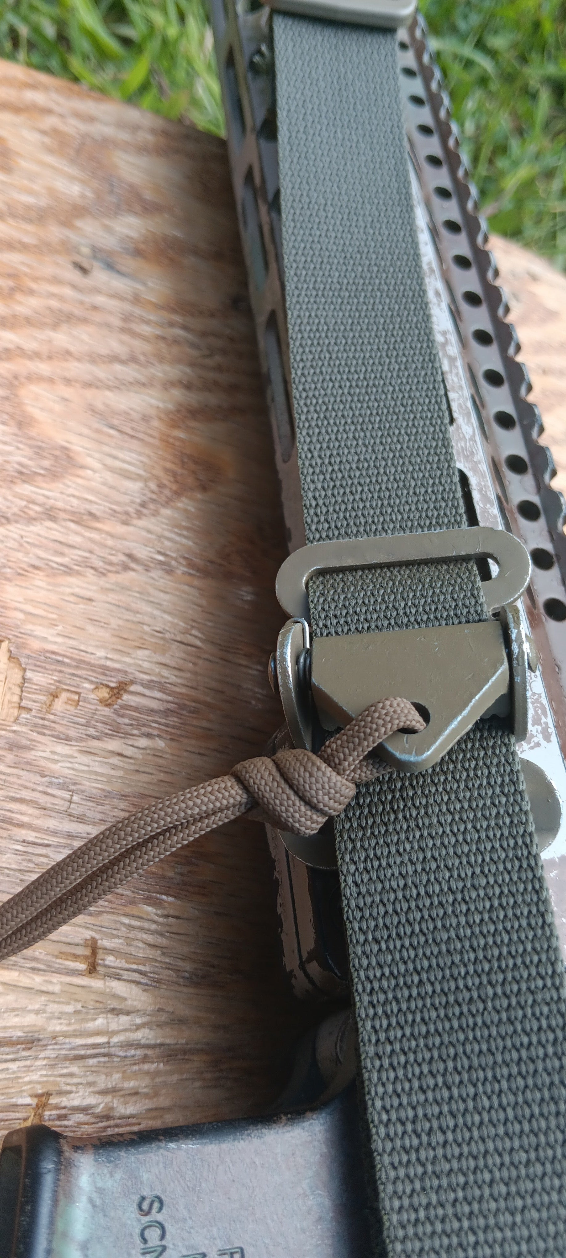 Quick adjust tactical sling "Nr.2" w/ steel cam adjuster