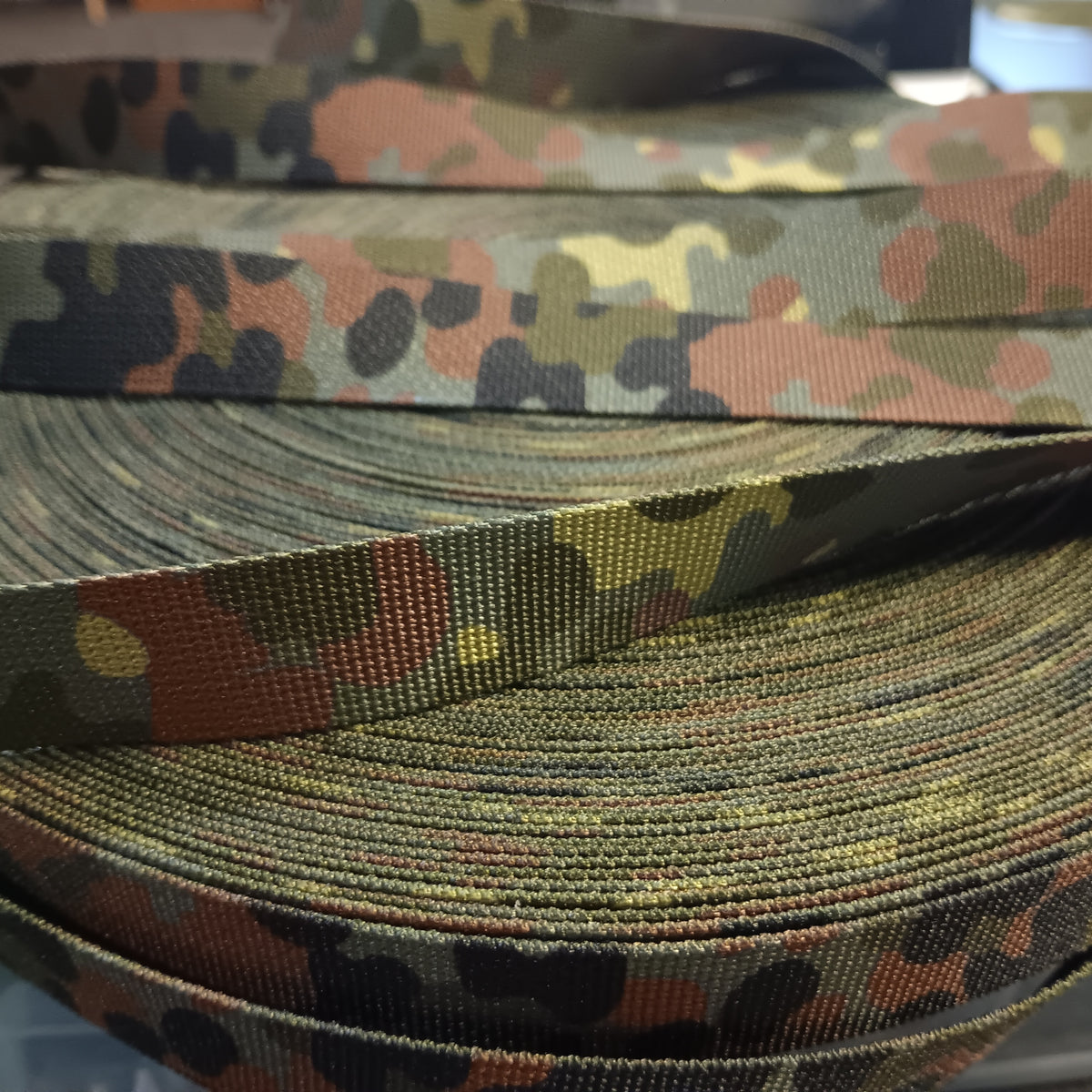 1" Camo Webbing by the yard